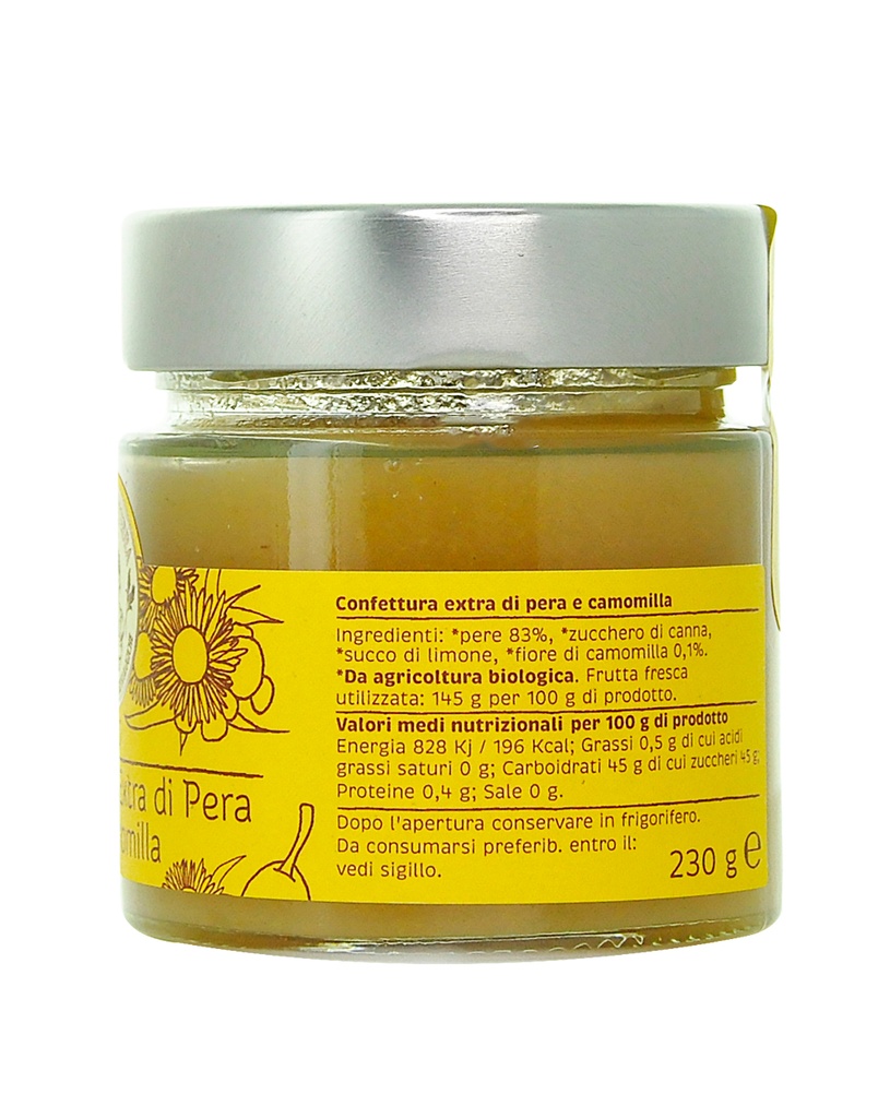 Confiture Poire & Camomille